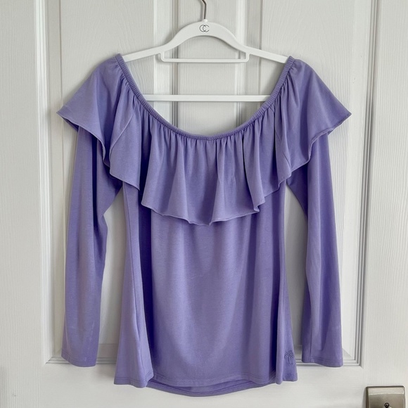🎀Lilly Pulitzer Long Sleeve Ruffle Top🎀 - Picture 3 of 9